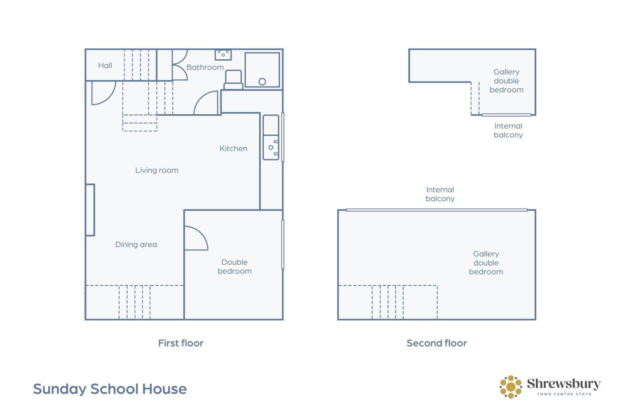 シュルーズベリーSunday School Houseアパートメント エクステリア 写真